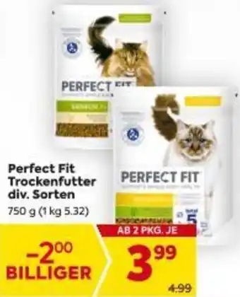Billa Perfect Fit Trockenfutter div. Sorten Angebot
