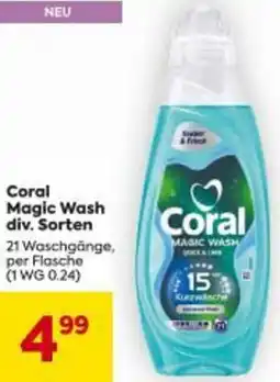 Billa Coral Magic Wash div. Sorten Angebot