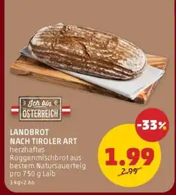 PENNY LANDBROT NACH TIROLER ART Angebot