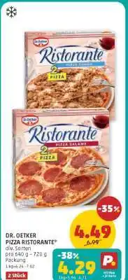 PENNY Dr. Oetker Pizza Ristorante Angebot