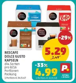 PENNY NESCAFÉ DOLCE GUSTO KAPSELN Angebot