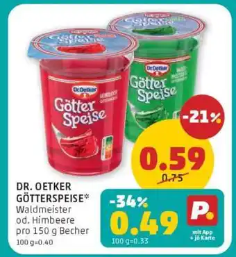 PENNY DR. OETKER GÖTTERSPEISE Angebot