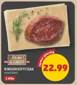 PENNY RINDERHÜFTSTEAK Angebot