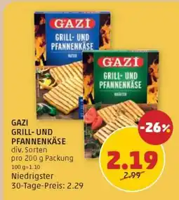 PENNY GAZI GRILL- UND PFANNENKÄSE Angebot