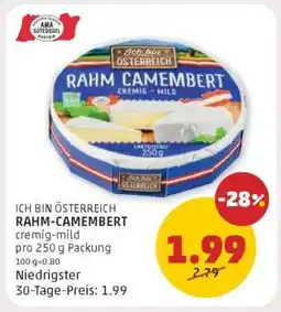 PENNY RAHM-CAMEMBERT Angebot