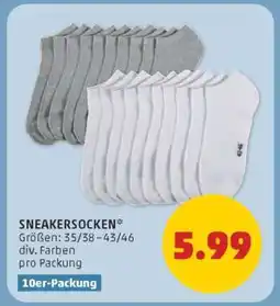 PENNY SNEAKERSOCKEN Angebot