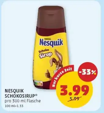 PENNY Nesquik Schokosirup Angebot