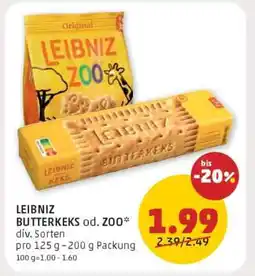 PENNY LEIBNIZ BUTTERKEKS od. ZOO Angebot