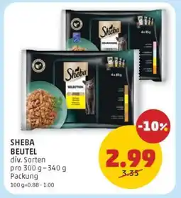 PENNY Sheba Beutel Angebot