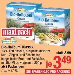 Maximarkt Spar Natur pur Bio-Halloumi Klassik Angebot