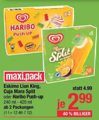 Maximarkt Eskimo Cuja Mara Split Angebot