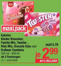 Maximarkt Eskimo Kinder Klassiker Angebot