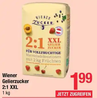Maximarkt Wiener Zucker Gelierzucker 2:1 Angebot