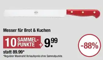 Maximarkt Coltellerie Berti Brot Messer Angebot