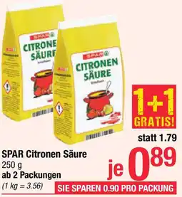 Maximarkt Spar Citronen säure Angebot