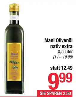 Maximarkt Mani Bläuel Natives Olivenöl Extra Angebot