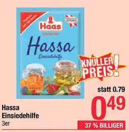 Maximarkt Haas Hassa Einsiedehilfe Angebot