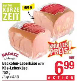 Maximarkt Radatz backofen-leberkäse Angebot