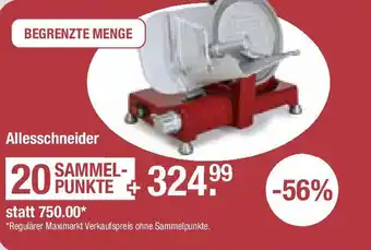 Maximarkt Coltellerie Berti Allesschneider Angebot