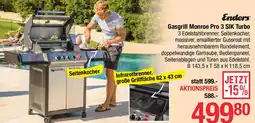 Maximarkt Enders Gasgriller Monroe Pro 3 SIK Turbo Angebot