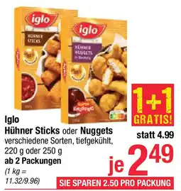 Maximarkt Iglo Hühner Sticks Angebot