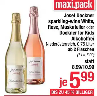 Maximarkt Josef Dockner White Sparkling Angebot