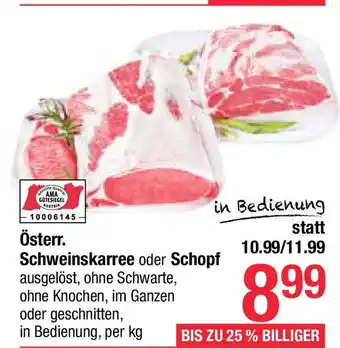 Maximarkt Schweinskarree Angebot