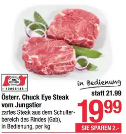 Maximarkt Chuck Eye Steak Angebot