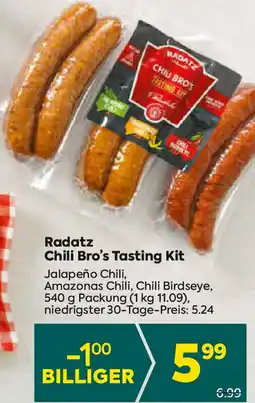 Billa Chili Bro's Tasting Kit Angebot
