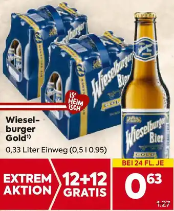 Billa Wiesel- burger Gold Angebot