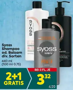 Billa Shampoo od. Balsam Angebot