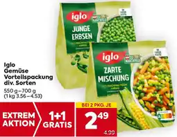 Billa Gemüse Vorteilspackun Angebot