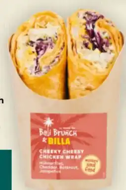 Billa Billa Bali Brunch Wrap Chicken & Cheddar Angebot