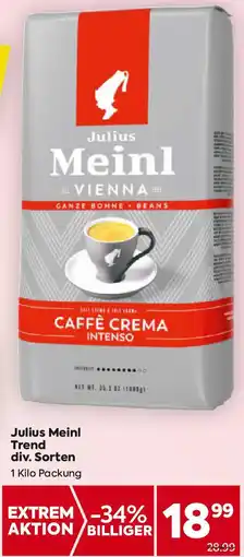 Billa Julius Meinl Trend Angebot