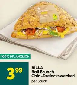 Billa Bali Brunch Chia-Dreiecksweckerl Angebot
