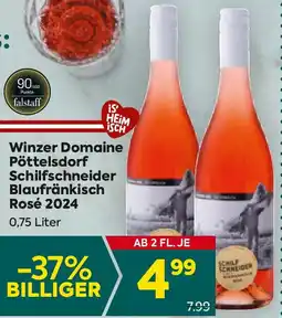 Billa Winzer Domaine Pöttelsdorf Schilfschneider Blaufränkisch Rosé 2024 Angebot