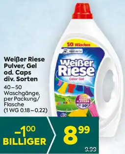 Billa Pulver, Gel od. Caps Angebot