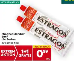 Billa Senf Angebot