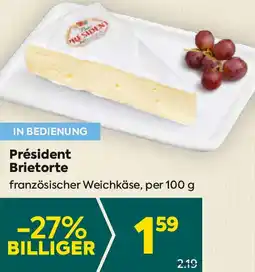 Billa Président Brietorte Angebot