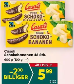 Billa Schokobananen Angebot