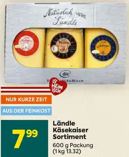 Billa Käsekaiser Sortiment Angebot