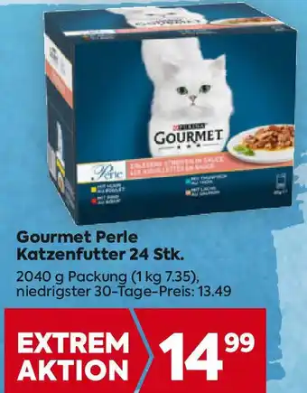 Billa Gourmet Perle Katzenfutter Angebot