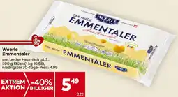 Billa Woerle Emmentaler Angebot