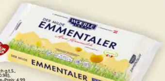 Billa Woerle Emmentaler Angebot