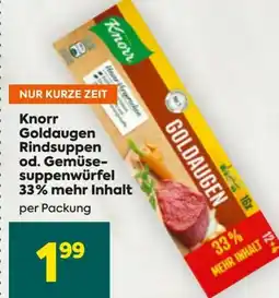 Billa Knorr Goldaugen Rindfleischsuppe Angebot