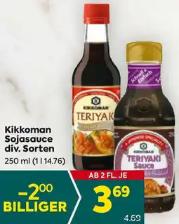 Billa Sojasauce Angebot