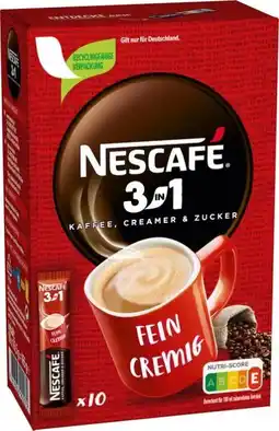 Billa Nescafé Kaffee 3in1 Angebot