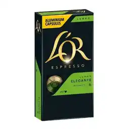 Billa L'OR Espresso Alukapseln Lungo Elegante Angebot