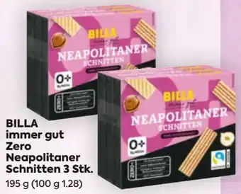 Billa Billa immer gut Zero Neapolitaner Schnitten Angebot
