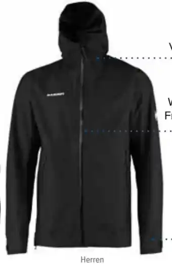 Hervis Mammut Herren Wanderjacke Lucendro Light HS Angebot